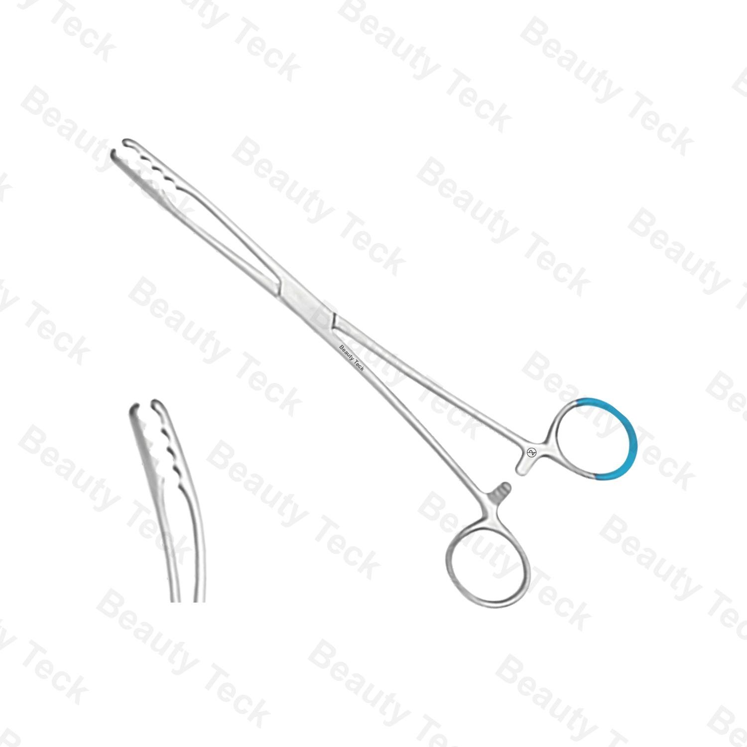 Single Use Ulrich Dressing Forceps Curved