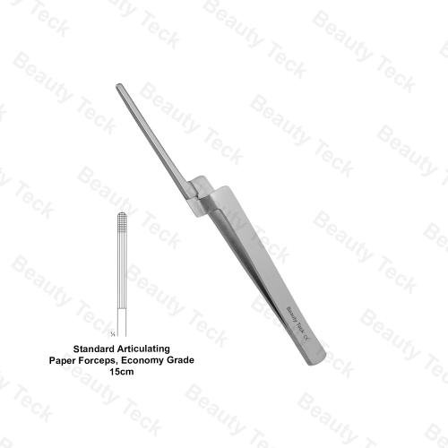 STANDARD ARTICULATING PAPER FORCEPS ECONOMY GRADE (15cm)