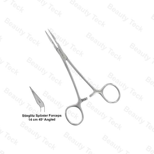STIEGLITZ SPLINTER FORCEPS 45° ANGLED