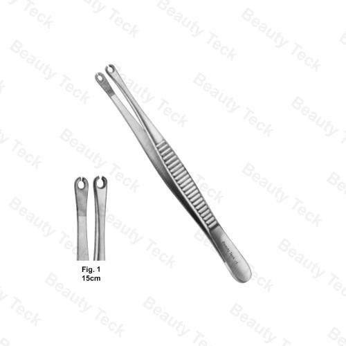 SUTURE TWEEZER 15cm (FIG.1)