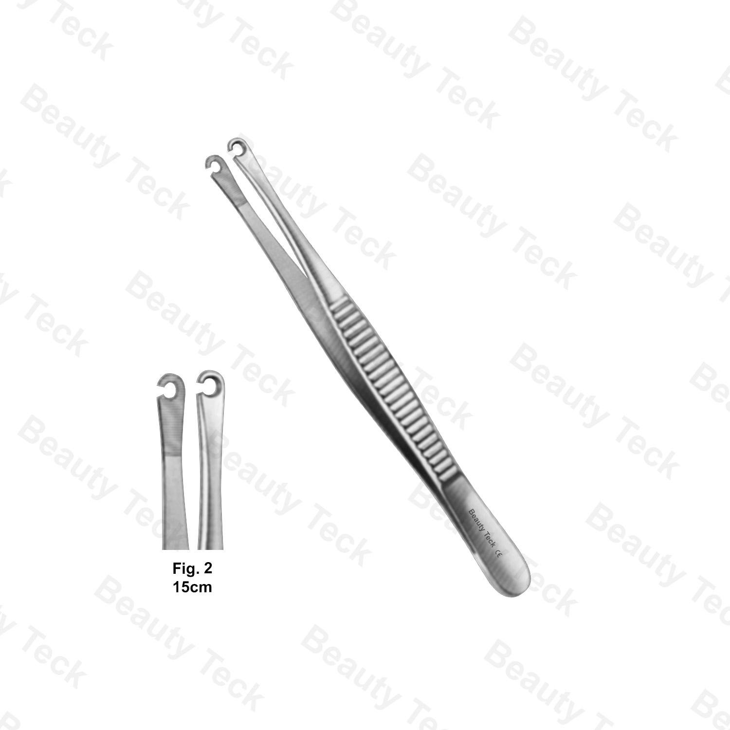 SUTURE TWEEZER 15cm (FIG.2)