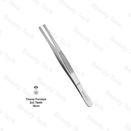 TISSUE FORCEPS 2×3 (16cm)