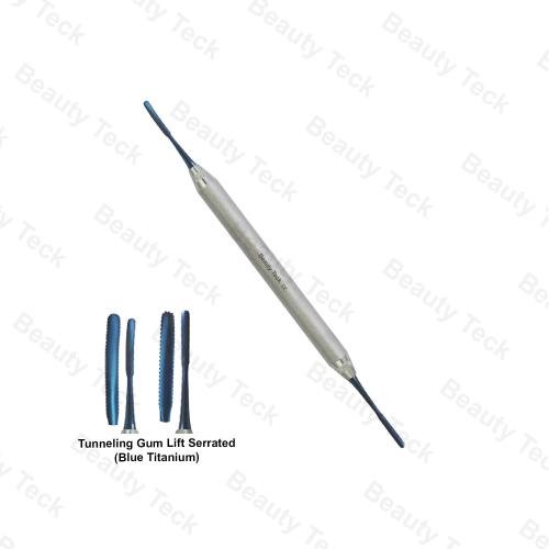 TUNNELING GUM LIFT SERRATED BLUE TITANIUM