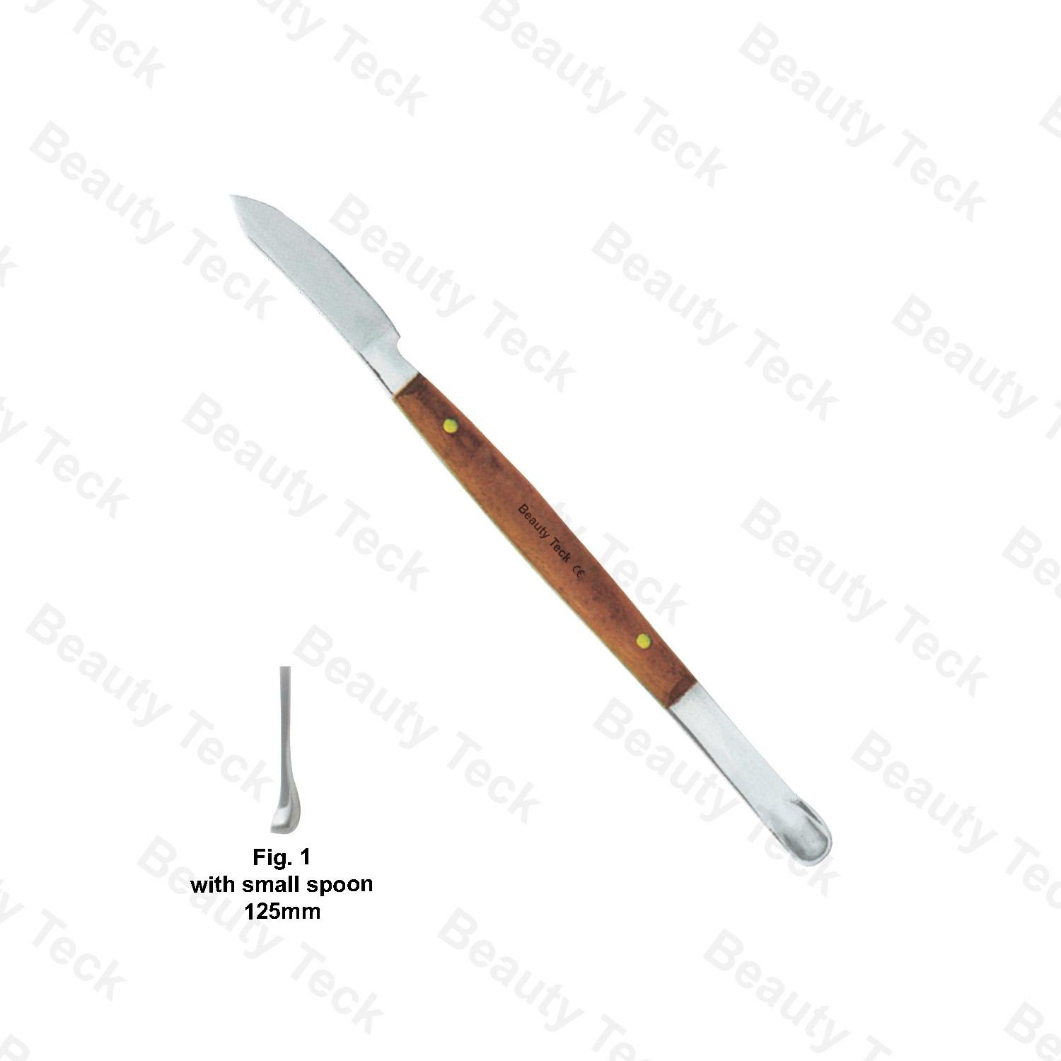 WAX KNIVES FIG.1 with small spoon 125mm