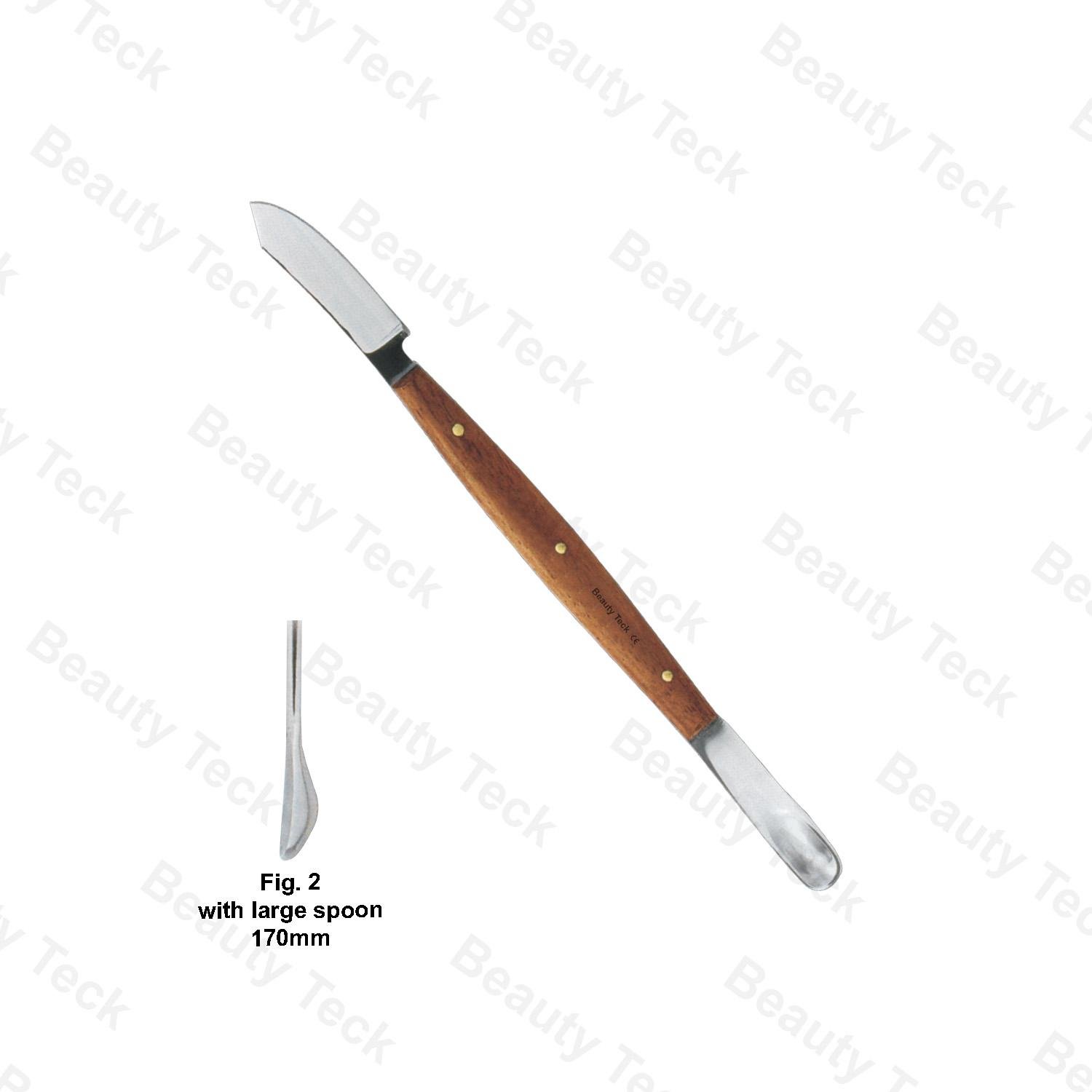 WAX KNIVES FIG.2 with large spoon 170mm